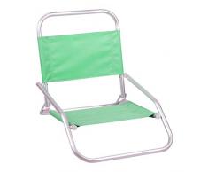 PRATIKO LIFE Chaise de Plage Vert