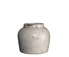 MICA Decorations 118268 Marmite à Carreaux Beige