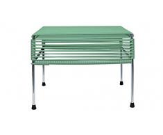 Innit Adam Ottoman en Mousse avec Cadre chromé