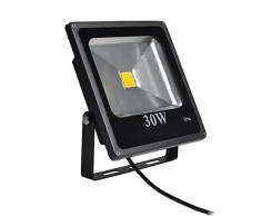 QED 355–0450 30 W 245 x 225 x 50 mm IP66 Externe Projecteur LED