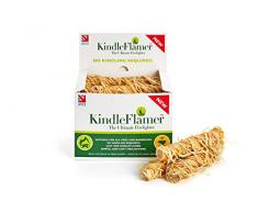 Certainly Wood KindleFlamer Lot de 18 Bougies Marron Clair