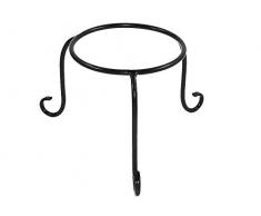 Garden Pride Lot de 2 Supports de Pot de Fleurs en Terre Cuite 20 x 20 cm