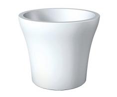 Scheurich 55442 268/30 No1 Style Pot de Fleurs Plastique Pure White 29 x 29 x 25 cm