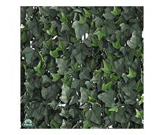 Verdemax 5636 Verdecor Haie avec Feuilles de Lierre 50 x 50 cm