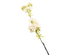 Floral Elegance Artificiel 68 cm Tige Unique Blanc Japonais Cherry Blossoms X 12 – Artificiel de Plage de Fleur en Soie