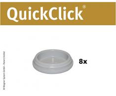 Wagner QuickClick® Chaise Patins//Lot de 8 Patins de Rechange//Hyper – Diamètre 25 mm – 15792900