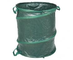 Dehner 2722213 Poubelle de Jardin Pliable 160 l