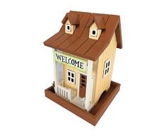 Garden Bazaar HB-6005 Welcome Home Mangeoire pour Oiseaux Multicolore