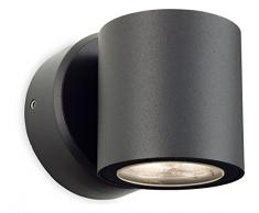 Firstlight 2334 GP LED 6 W 2-Light Alaska Applique Murale, Graphite 1 Ampoule 3 Watt Gris