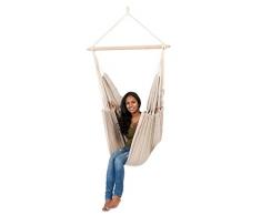 Amazonas Hammock Artiste Fauteuil Suspendu, Sand, 130 x 110 x 160 cm