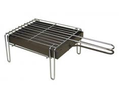 IMEX EL ZORRO 71428.0 Grille Bureau zinguée, Noir, 21 x 39. 5 x 12 cm