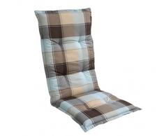 Dehner Coussin pour Chaise à Dossier Haut Adria, env. 118 x 49 x 6 cm, Coton