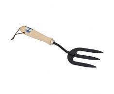 Draper 83990 désherbage Fourchette en Acier Carbone avec Manche en Bois Dur