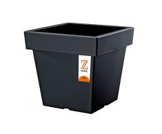 ZANVIC Jardinière lofly Low 200, 20 x 20 x 19 cm, Anthracite, 20 x 20 x 19 cm, za163