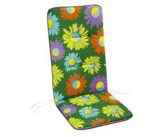 Best Coussin pour Fauteuil Multicolore Coussin Monobloc pour Chaise à Dossier Haut 96 x 43 x 5 cm, 5091779