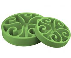 Holland Bol Ralentit Repas Eat Slow Live Longer, Vert, 30 x 25 x 15 cm