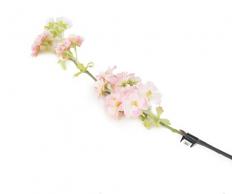 Floral Elegance F056OL - Tige artificielle de Cerisier Prunus du Japon blanc et rose de 68 cm