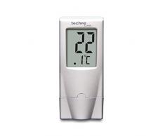 Technoline WS 7024 Thermomètre pour la Fenêtre avec Ventouse Argent