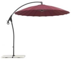 Schneider Parasol Lotus, Bordeaux, env. 270 cm Ø, en 24 Parties, Rond, 270x270x265 cm