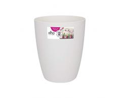Elho Brussels Orchidée Haut 12,5 - Pot De Fleurs - Blanc - Intérieur - Ø 12.7 x H 15.2 cm