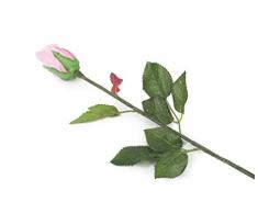 Closer To Nature Lot de 12 Boutons de Roses artificielles Rose pâle 60 cm