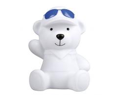 Expert Line Veilleuse Ourson, PVC, 12,5 x 14,5 x 19 cm