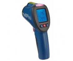 TFA-Dostmann DETEKTOR Thermomètre Infrarouge avec Double Laser, Bleu 8 x 6 x 18 cm