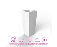 Moovere LIGMG400BLEU Pot de fleurs Blanc 40 x 40 x 90 cm