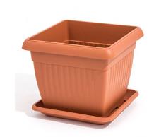 Prosper Plast Dkwt37-r624 37 x 37 x 30 cm Terra Pot à fleurs en terre cuite (1 pièces)