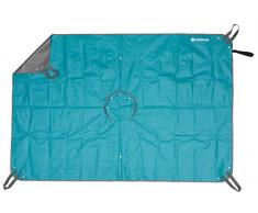 Gardena City Gardening Tapis de Plantation Noir/Turquoise Taille L L: 120 cm x 180 cm Noir/Turquoise