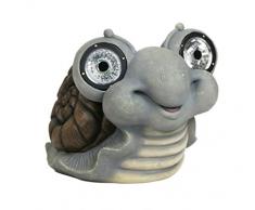 Dehner Lampe Solaire Escargot, env. 15 x 12 x 10,5 cm, Multicolore