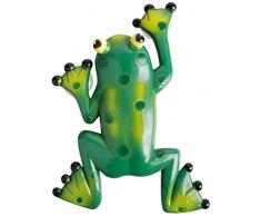 esschert design th49, thermomètre grenouille, plastique, 24 x 18 x 4 cm