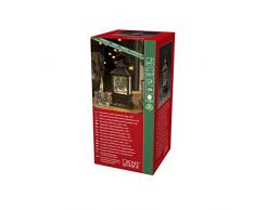 Kontsmide Snow Lanterne Small 22cm Tree and Houses