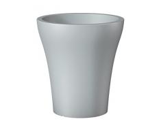 Scheurich No1 Style High Pot de Fleurs Ø 39 cm, Höhe 43 cm Gris Pur.