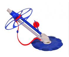 Powerfulpool mk02pac Robot Nettoyeur hydraulique pour Piscine poreux et fuoriterra, Bleu/Rouge/Blanc, 80 x 45 x 15 cm