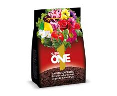 NUTRIONE ONEGRA1 Granule 1kg | Engrais Concentré pour Touts Types de Plantes et Fleurs, Incolore