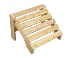 Chalet et Jardin Repose Pied Adirondack