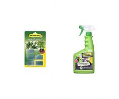 Algoflash Engrais Bâtonnets Plantes Vertes, Action jusquà 3 Mois, 25 bâtonnets, ABAPAVA & NATURASOL Anti-Chlorose Reverdissant Toutes Plantes, Prêt à lemploi, 750 ML, BIOCLOPRETAN