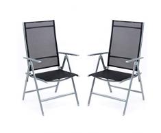 Ribelli Chaise Pliante, Argenté