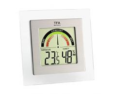 TFA Dostmann 30.5023 Thermomètre hygromètre numérique avec Affichage de la Zone de Confort