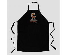 Zanvic Tablier Barbecue, Noir, 25 x 2 x 25 cm, za41