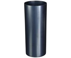 FIREFIX O100/2 Tuyaux de poêle en tôle dacier, épaisseur 0,6 mm, revêtement intérieur coulé au Laser, Longueur soudé au Laser