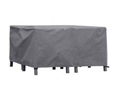 Perel Garden OCLS Housse de Protection pour Salon de Jardin Noir Taille XS 140 x 140 x 70 cm