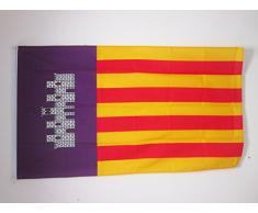 AZ FLAG Drapeau Mayorque 150x90cm - Drapeau de Mallorca - Espagne 90 x 150 cm - Drapeaux