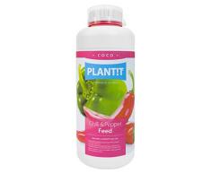 PLANT !T Engrais pour piments et poivrons Coco Earth 1 l Blanc