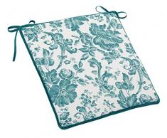 Best Multicolore Coussin dassise avec Cordons de Fixation 40 x 40 x 3 cm, 4411775