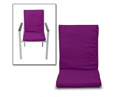 Dessus de Fauteuil 90 x 42cm, Prune