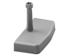 Schneider Pied de Parasol en béton - Environ 20 kg - Pied de Parasol Gris argenté