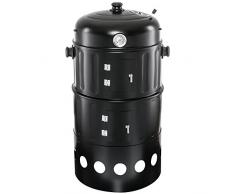 Stylen Cook Savu Barbecue à Charbon de Bois Noir