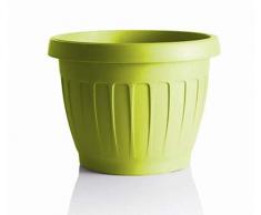 Bama Vase Fleur de Terre Résine Moutarde Ø 30